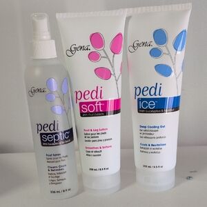 Pedi Soft & Pedi Ice Foot Care Duo - Pink & Blue